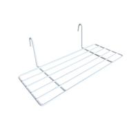ULTECHNOVO Étagère Murale en Fer Blanc pour Rangement, Panier Empilable et Organise Les Placards et Cuisines, pour Armoires et Buanderies