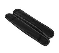 ULTECHNOVO Étui Imperméable pour Flûte à Bec en Cuir PU Noir, Double Compartiment pour Flûte et Clarinette, Paquet de Transport Compact 42X9 CM, Protection Anti-Poussière pour Musiciens en