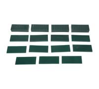 ULTECHNOVO Feuilles de Cire Verte à Modeler pour Bijoux 15 Pièces Cire à Sculpter Matériau de Moulage Précis pour Bagues Boucles D’Oreilles et Bracelets Outil Professionnel de Gravure et