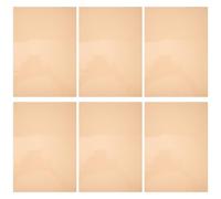 ULTECHNOVO Film Diffuseur de Lumière PVC Transparent 6pcs pour Correction des Couleurs et Contrôle du Mouvement Oculaire Adapté aux Lumières LED et Flash Stroboscopique Orange