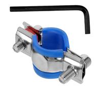 ULTECHNOVO Fixation Réglable Anti-affaissement pour Chaise de Bureau, Pince de Protection Ø25-28 Mm Patins en Caoutchouc et Clé Hexagonale, Kit Réparation Chaise Ergonomique Bureau, Outil