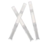 ULTECHNOVO Flacons de Gloss à Rechargeables et Rangement Cosmétique 3 Pcs 5ml en Pp Léger Argenté pour Voyage Pratique