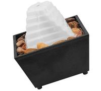 ULTECHNOVO Fontaine de Table LED Petite Cascade Décorative à Eau Courante pour Intérieur Bureau Fontaine D'intérieur Zen pour Relaxation Décoration Lumineuse USB Apaisante