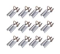 ULTECHNOVO Formes de Nail Art en Aluminium Argenté 15pcs Réutilisables pour Extension des Ongles Guide Précis pour Manucure Professionnelle et Usage Maison