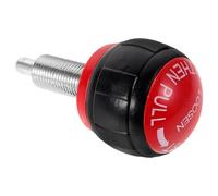 ULTECHNOVO Goupille de Remplacement pour Vélo D’Exercice, Bouton à Ressort | Fer, Verrouillage par Pression, Prise Ergonomique, Usage pour Équipement de Fitness à Domicile et Installations Portables