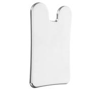 ULTECHNOVO Grattoir Visage Acier Inoxydable Outil de Massage Facial Soulagement Tension et Rides Planche Gua Sha Précis