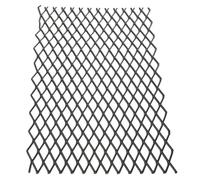 ULTECHNOVO Grille de Cheminée Robuste en Acier 25 X 40 Cm, Pare-feu pour Poêle à Bois, Accessoires de Grille pour Foyer Intérieur et Extérieur, Fixation des Braises Sûre pour Barbecue