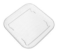 ULTECHNOVO Grille De Cuisson Carrée 304 Inoxydable Pour Friteuse à Air, Support Résistant Haute Température, Accessoire La Cuisine Sain Pour Cuisson Vapeur Et Déshydratation