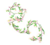 ULTECHNOVO Guirlande De De Marguerite Soie pour Décoration De Maison Balcon Et Événements Artificielles pour Fête De Thé Et