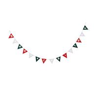 ULTECHNOVO Guirlande de Fanions de Noël Décoration à Tirer Guirlande Fanions Décorations Noël Bannières Bannière Joyeux Sapin