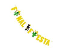 ULTECHNOVO Guirlande de Fête à Paillettes Fanion Cactus Décoratif Bannière Mexicaine 1 Pièce Guirlande à Suspendre pour Carnaval et Fête à Thème