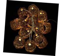 ULTECHNOVO Guirlande Lumineuse LED Tressée Effet Rotin Lumière Décorative Chaude pour Chambre Restaurant Fête Intérieure