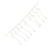 ULTECHNOVO Guirlande Suspendue avec Perles pour Photos Porte Photo Mural Décoratif pour Chambre Support Mural Naturel Décoration Murale Pratique et Personnalisable
