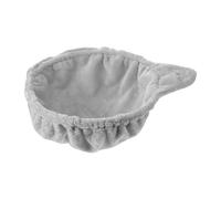 ULTECHNOVO Hamac pour Arbre à Chat en Peluche Cadre en Acier, Forme Cuillère Ronde Grosse, Design Fermé et Installation Simple, comme Accessoire pour Chatons et Petits Animaux