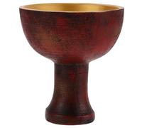 ULTECHNOVO Holy Grail Resin Sacrifice Cup Decor Religious Ornament With Retro Design For Prayer And Ritual Use
