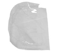 ULTECHNOVO Housse de Dossier de Fauteuil de Coiffeur en Plastique Transparent 65x32,5cm, Protection Imperméable pour Chaise de Barbier Adaptée Salon de Coiffure et Massage, Protège Taches