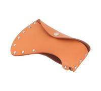 ULTECHNOVO Housse de Protection en Cuir pour Tête de Hache, Étui Portable et Résistant pour Camping, Accessoire Pratique et Sécuritaire pour Outil