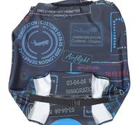 ULTECHNOVO Housse de Protection pour Valise de Voyage en Polyester et Fibre Élastique, Design Pliable Motifs Cartoon, pour Adultes et Garçon et Filles en Déplacement