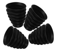 ULTECHNOVO Housse pour Marteau Électrique en Silicone avec Anneaux en Caoutchouc, Design Extensible Anti-poussière pour Perceuse à Percussion, Lot de 4 Pièces