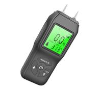 ULTECHNOVO Humidimètre pour Écran Lcd Rétroéclairé Portable Numérique Détection Précise D'humidité du Bois et Fuite D'eau, Léger en Abs, Construction et Agriculture