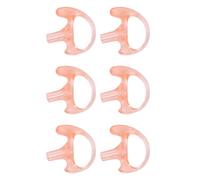 ULTECHNOVO Installation Simple Lot de 6 Embouts en Silicone pour Oreillette de Casque Intercom Adaptés aux Kits Audio Portables
