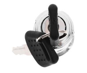 ULTECHNOVO Interrupteur D'allumage 12v 4 Broches Pour Voiture Et Vtt, Contacteur De Démarrage Véhicule, Remplacement Commutateur Ignition, Usage Automobile Et Agricole