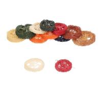 ULTECHNOVO Jouets à Mâcher en Luffa Couleur Aléatoire Forme Unique 12pcs Nettoient Les Dents et Attirent L'attention pour Petits Animaux Lapins et Hamsters