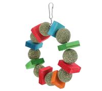 ULTECHNOVO Jouets à Mâcher pour Lapins et Hamsters en Bois Naturel, Change Comportement de Mastication, Protège Chaussures et Meubles, Sûr et Solide