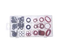 ULTECHNOVO Kit D'assortiment de 141 Joints D'étanchéité Boîte Refermable en Caoutchouc des Câbles pour Robinetterie et Usage Professionnel