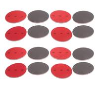 ULTECHNOVO Kit de 20 Tampons de Ponçage à Billes Rouges pour Boules de Bowling, Éponge à Poncer en Mousse, Facile à Transporter pour Entretien Rapide en Compétition ou Entraînement