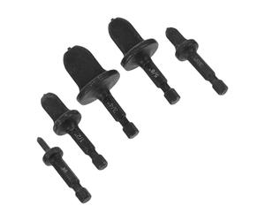 ULTECHNOVO Kit de 5 Pièces Évaseur de Tube en Acier Rapide pour Cuivre Poignée Hexagonale, Outils D'évasement Économisant la Main-d'œuvre, pour Congélateurs et Réfrigérateurs