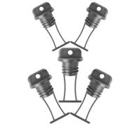 ULTECHNOVO Kit de Bouchon Fileté Joint 5pcs Noir pour Kayak en Nylon Prise de Bateau Marin et Vidange Coque Plusieurs Styles pour Fête Estivale Plusieurs Styles