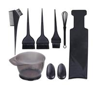 ULTECHNOVO Kit de Coloration Capillaire 8 Pièces Plastique Comprenant Bol à Teinture, Grand Tableau Balayage, Grand Pinceau, Petit Pinceau et Peigne à Teinture, Accessoires Professionnels