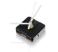 ULTECHNOVO Kit de Mécanisme Horloge Murale à Quartz Blanc Léger en Plastique Aiguilles Classiques Facile à Installer pour Maison et Bureau