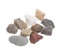 ULTECHNOVO Kit Éducatif Sciences avec Collection de Minéraux Variés pour Enseignement Boîte Portable Organisée pour Échantillons Géologiques Décoratifs et Tests Terrain