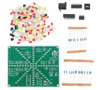 ULTECHNOVO Kit Électronique D'expérimentation Effet Lumineux Dynamique à Flux d'eau, Grandes Pastilles à Souder, Plastique, pour l'enseignement Développement des Compétences