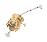 ULTECHNOVO Lampe à Huile Brûleur Métal Socle De Lampe à Pétrole Accessoire De Remplacement Convient pour Camping Intérieur