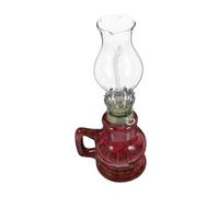 ULTECHNOVO Lampe à Pétrole Céramique Lanterne Tempête Vintage pour Usage Intérieur Éclairage De Secours Stable