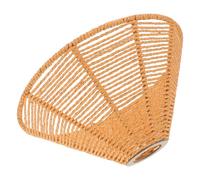 ULTECHNOVO Lampshade Papier Tressé Fait Main Abat-jour Décoratif Boho pour Lampe de Table Sol et Plafond Diffuseur Lumineux Naturel Polyvalent