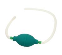 ULTECHNOVO Lave-nez Manuel en Silicone Bleu, Irrigateur Nasal Portable Facile à Transporter Têtes de Remplacement, Nettoyage Nasal à Domicile