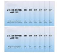 ULTECHNOVO Lingettes Dépilatoires Après Épilation 20 Pcs Bleu Bandes de Cire pour Tissu Dissolvant de Cire Peau Soins Hydratants Doux pour Nettoyage et Finition Post-Épilation