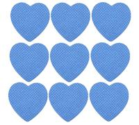 ULTECHNOVO Lingettes en Coton pour Ongles 200 Pcs, Dissolvant Vernis Gel, Forme Cœur, Usage Jetable Pratique, pour Manucure et Extensions de Cils
