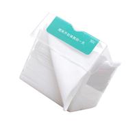 ULTECHNOVO Lingettes Nettoyantes Visage Jetables en Coton Épaisses 20x20cm Lot de 50 Set de Set de Pièces Absorbantes et Portables pour Voyage et Randonnée