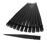 ULTECHNOVO Lot de 10 Piquets de Sol pour Lampes Solaires Mini Piquets de Rechange pour Eclairage Jardin Résistants à Humidité Température Accessoires Paysagers pour Allées et Jardins