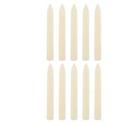 ULTECHNOVO Lot de 10 Set de Set de Outils de Brunissage en Plastique Beige pour Pliage Précis et Découpage de Papier, pour Création de Cartes et Reliure Artisanale