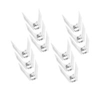 ULTECHNOVO Lot De 12 Brochettes À Rôtir Pour Barbecue En Acier Inoxydable Argenté Pour Rôtir La Volaille Poulet Et La Viande