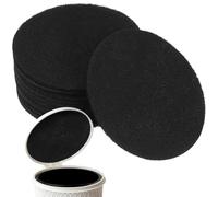 ULTECHNOVO Lot de 12 Filtres à Charbon Rond 16 Cm pour Poubelles et Composteurs, Purificateur D’odeurs, Filtre à Déchets Domestique, Éponges Filtrantes Écologiques pour Poubelle à Compost