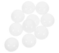 ULTECHNOVO Lot de 15 Abat-jour Demi-sphère en PC Transparent pour Lampes Led, Diffuseur Rond pour Plafond, Remplacement D’abat-jour pour Salle de Bain, Salon et Éclairage Intérieur, Diamètre