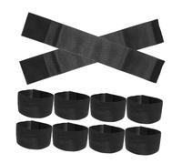 ULTECHNOVO Lot de 15 Brassards De Deuil Brassards De Deuil Porte-Badge De Brassard De Brassards De Deuil pour Bras Brassards De Football pour Femmes Noir Polyester