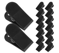 ULTECHNOVO Lot de 16 Clips de Fixation Noirs pour Clé de Sécurité de Tapis de Course - Attache Câble D’Arrêt D’Urgence Compatible Accessoires de Remplacement pour Usage Domestique et Salle
